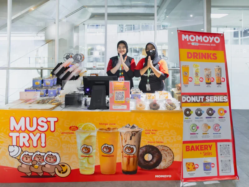 Turut Rayakan Ultah yang ke-15, MOMOYO Buka di Kantor Gojek 1 MOMOYO buka di kantor gojek