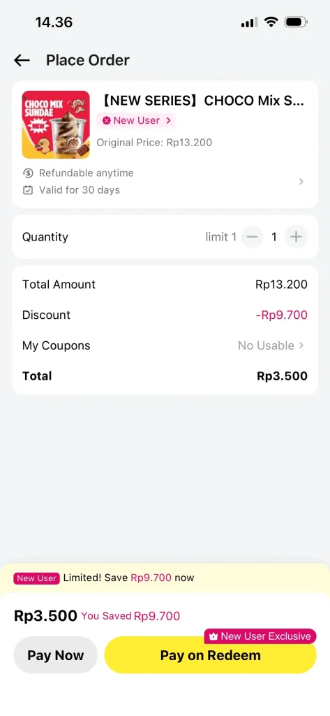 Cara Beli Voucher MOMOYO melalui QPON 6 pay now