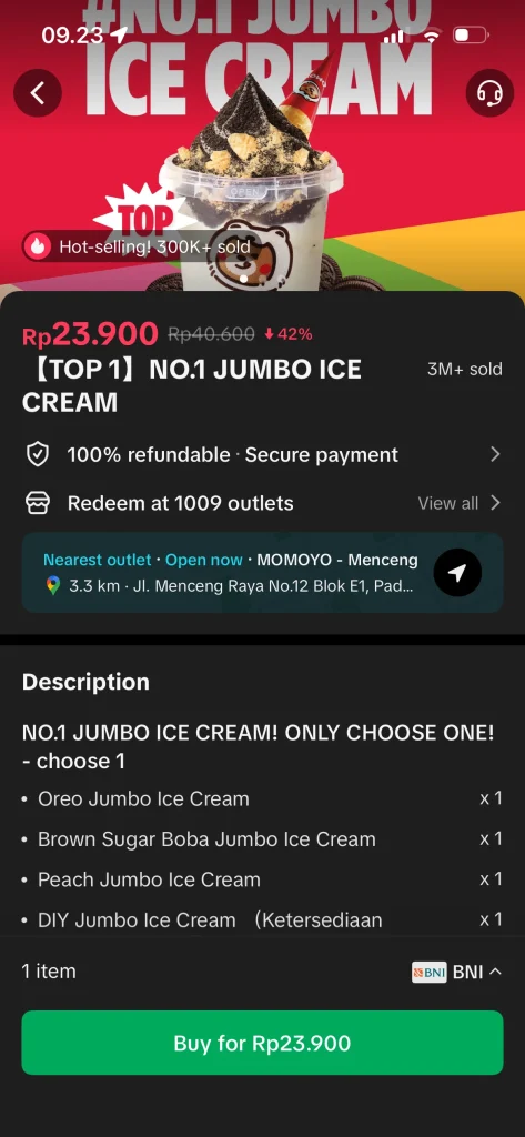 Cara Beli Voucher MOMOYO di TikTok, Banyak Promonya! 4 periksa detail voucher